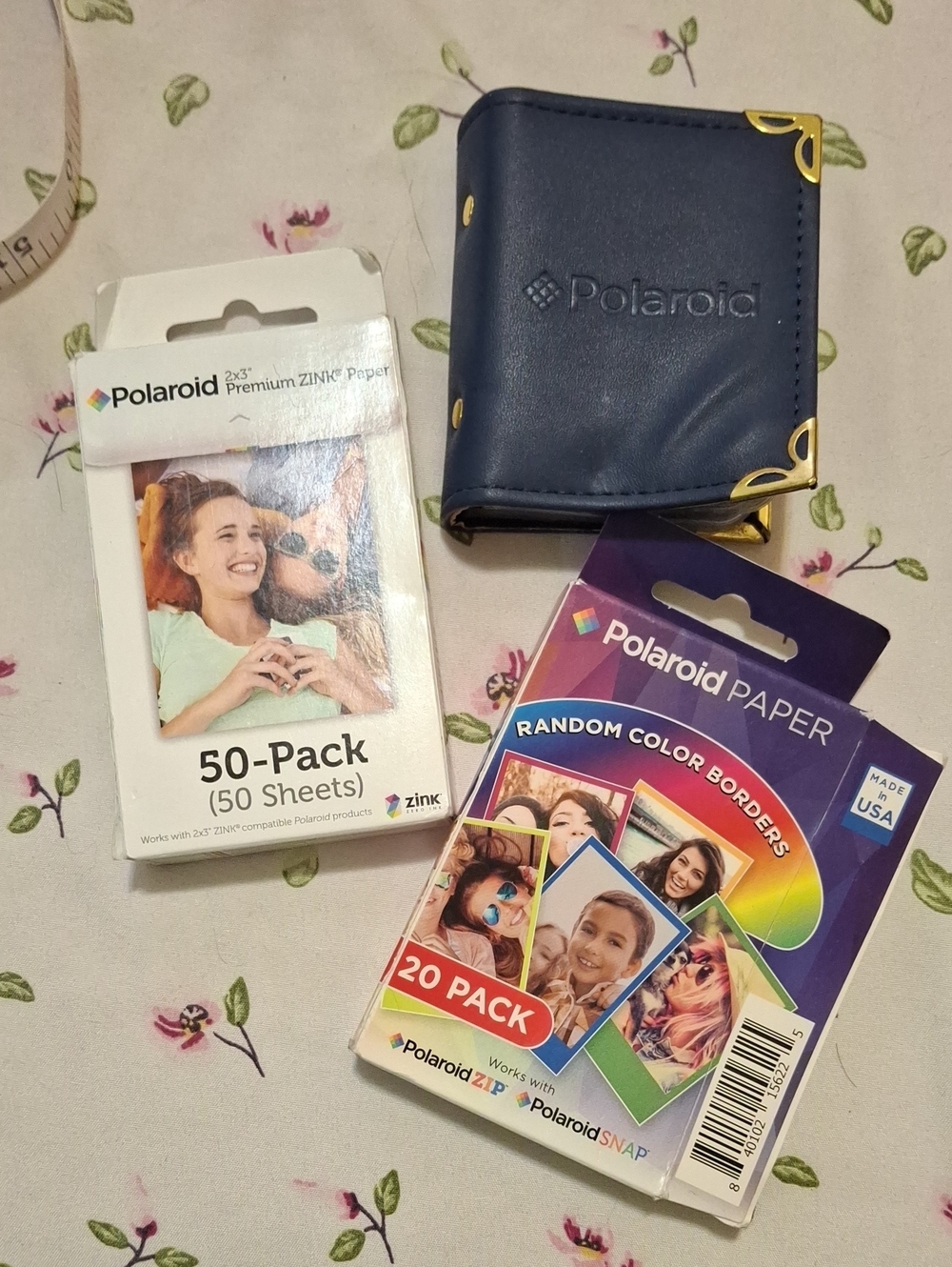 Polaroid Photo Paper And Mini Photo Album
